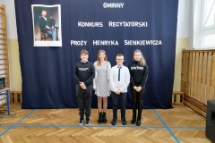 Gminny Konkurs Recytatorski Prozy Henryka Sienkiewicza