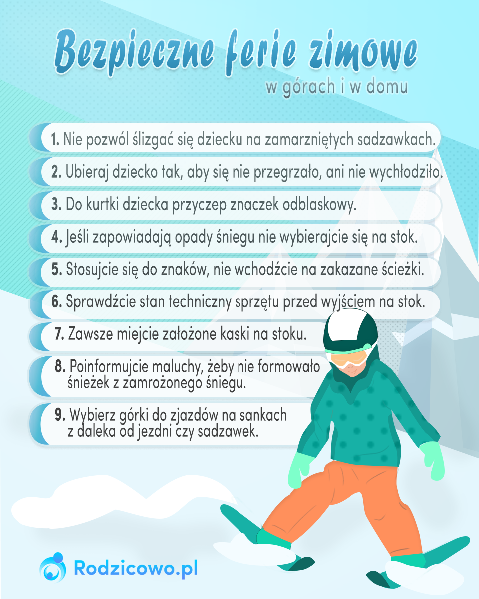 Bezpieczne Ferie Zimowe Karty Pracy Bezpieczne ferie! – Szkoła Podstawowa im. Ks. J. Twardowskiego w Osinach